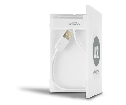 Akcesoria do dysków AXAGON ADSA-1S Adapter USB 2.0 SATA do szybkiego przyłączenia 2.5" SSD/HDD Z pudełkiem